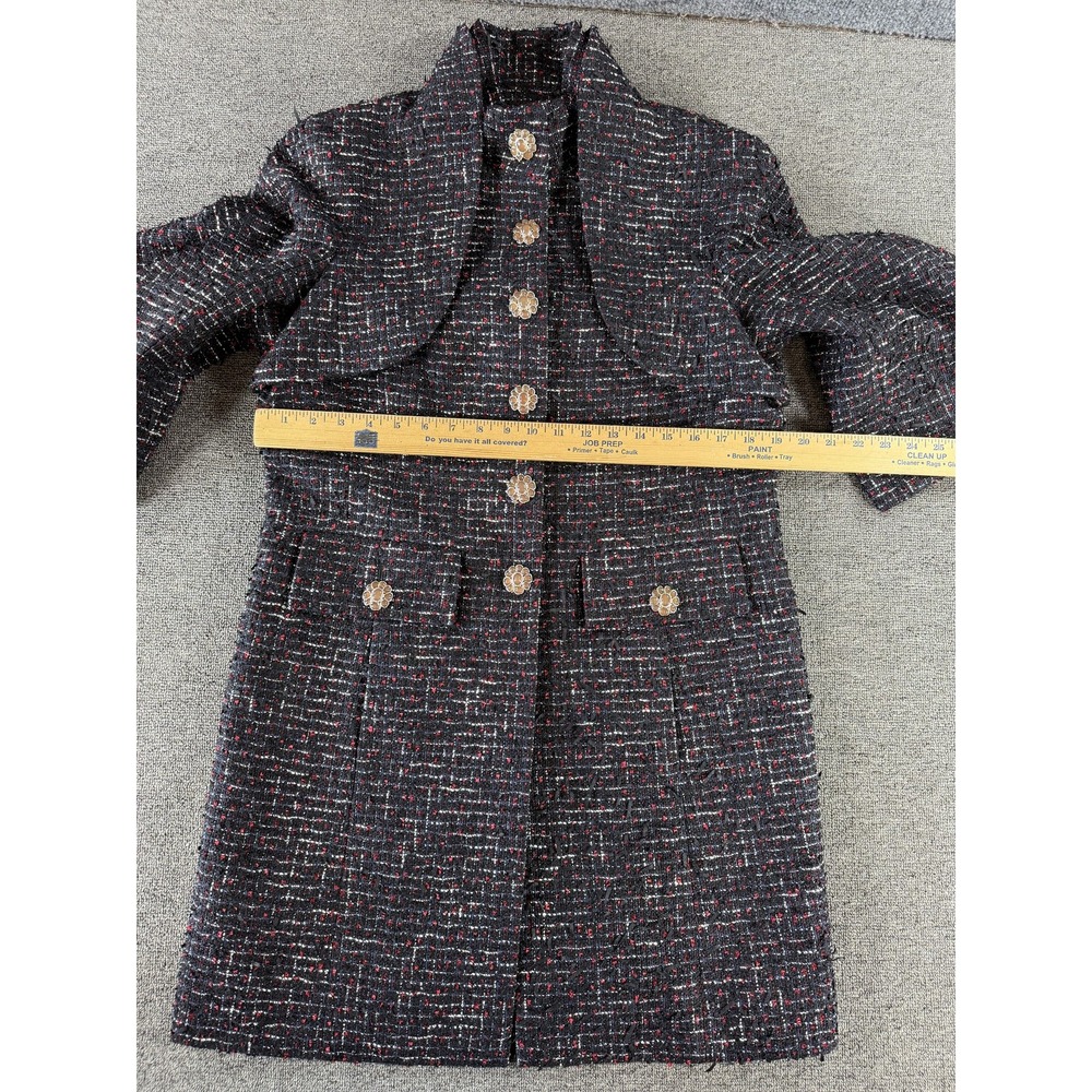 Chanel Karl Lagerfeld Womens Coat 46 Dubai Resort 2015 Gripoix Tweed Jacket - Picture 9 of 14